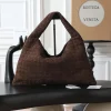 BOTTEGA VENETA Shoulder Bags Woven Leather Brown 46X21X10CM I8010060672