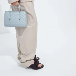 Alternative view of BOTTEGA VENETA Top Handle Bags Blue-Gold H8010062475