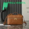 BOTTEGA VENETA Top Handle Bags Brown-Gold 22X12.5X5CM F8010064888