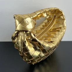 Alternative view of BOTTEGA VENETA Top Handle Bags Deerskin Gold E8010061425