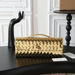 BOTTEGA VENETA Top Handle Bags Gold 31X13X3CM F8010064442