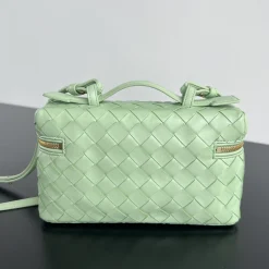 Alternative view of BOTTEGA VENETA Top Handle Bags Green-Gold 22X12.5X5CM F8010064674