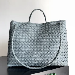 Alternative view of BOTTEGA VENETA Top Handle Bags Grey-Gold 45X22X34CM A88010065563