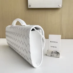Alternative view of BOTTEGA VENETA Top Handle Bags Lamb Leather White-Gold 31X13X3CM F8010064306