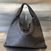 BOTTEGA VENETA Top Handle Bags Lambskin Leather Brown 54X24X13CM A08010061224