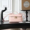 BOTTEGA VENETA Top Handle Bags Pink-Gold 22X12.5X5CM F8010064608