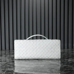Alternative view of BOTTEGA VENETA Top Handle Bags White-Gold 31X13X3CM F8010064344
