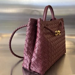 Alternative view of BOTTEGA VENETA Totes Bags Burgundy-Gold 32.5X24X12CM A13010065674