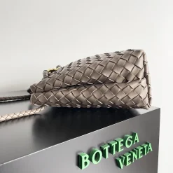 Alternative view of BOTTEGA VENETA Totes Bags Lamb Leather Taupe-Gold 32X24X12CM A13010065789