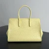 BOTTEGA VENETA Totes Bags Lamb Leather Yellow 37X27X24CM A40010064929