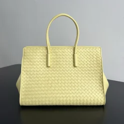 BOTTEGA VENETA Totes Bags Lamb Leather Yellow 37X27X24CM A40010064929