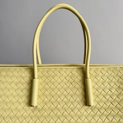 Alternative view of BOTTEGA VENETA Totes Bags Lambskin Leather Yellow-Gold 37X27X24CM A40010064923