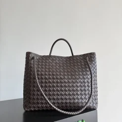 Alternative view of BOTTEGA VENETA Totes Bags Nappa Leather Brown-Silver 45X22X34CM A88010065090