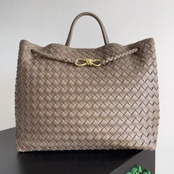 BOTTEGA VENETA Totes Bags Nappa Leather Taupe-Gold 45X22X34CM A88010065574