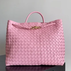 BOTTEGA VENETA Totes Bags Pink-Gold 45X22X34CM A88010065565