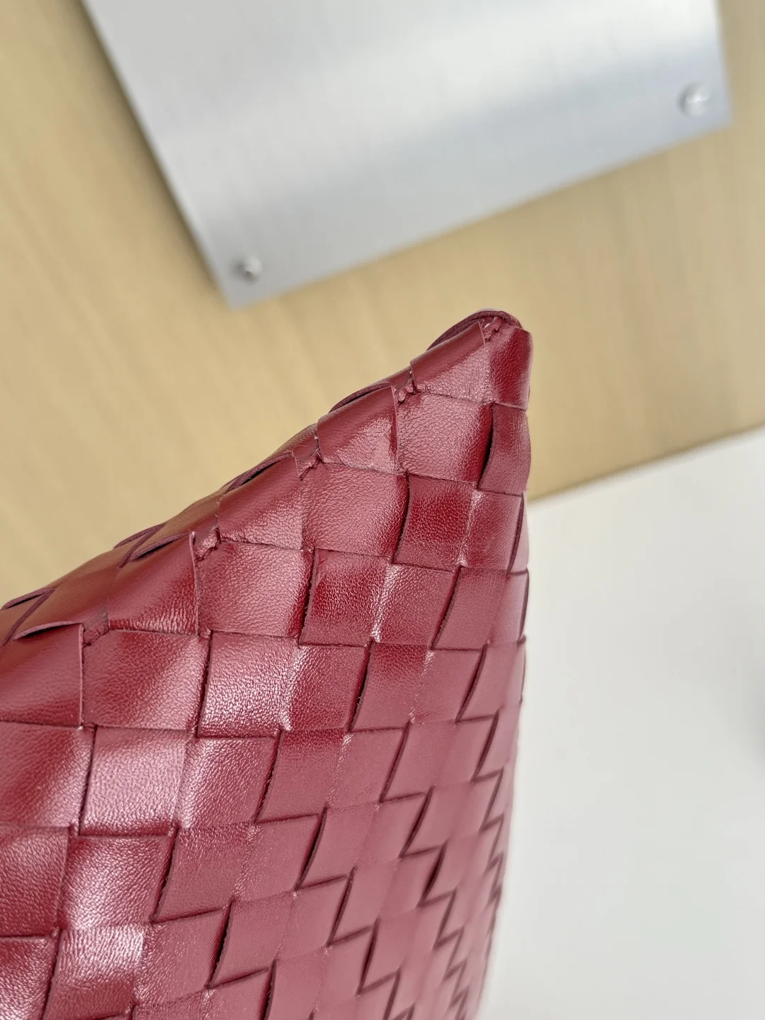 BOTTEGA VENETA Totes Bags Red 46X10X21CM I8010060472 - Image 5