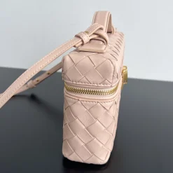 Alternative view of BOTTEGA VENETA Travel Bags Pink-Gold 22X12.5X5CM F8010064669