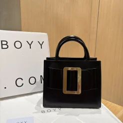BOYY Top Handle Bags Black-Gold 23X18X14CM I5010066284