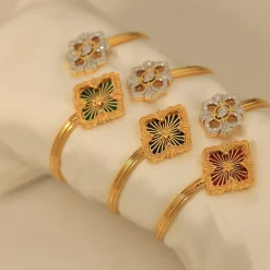 BUCCELLATI Bracelets Gold Plated One Size I510050093