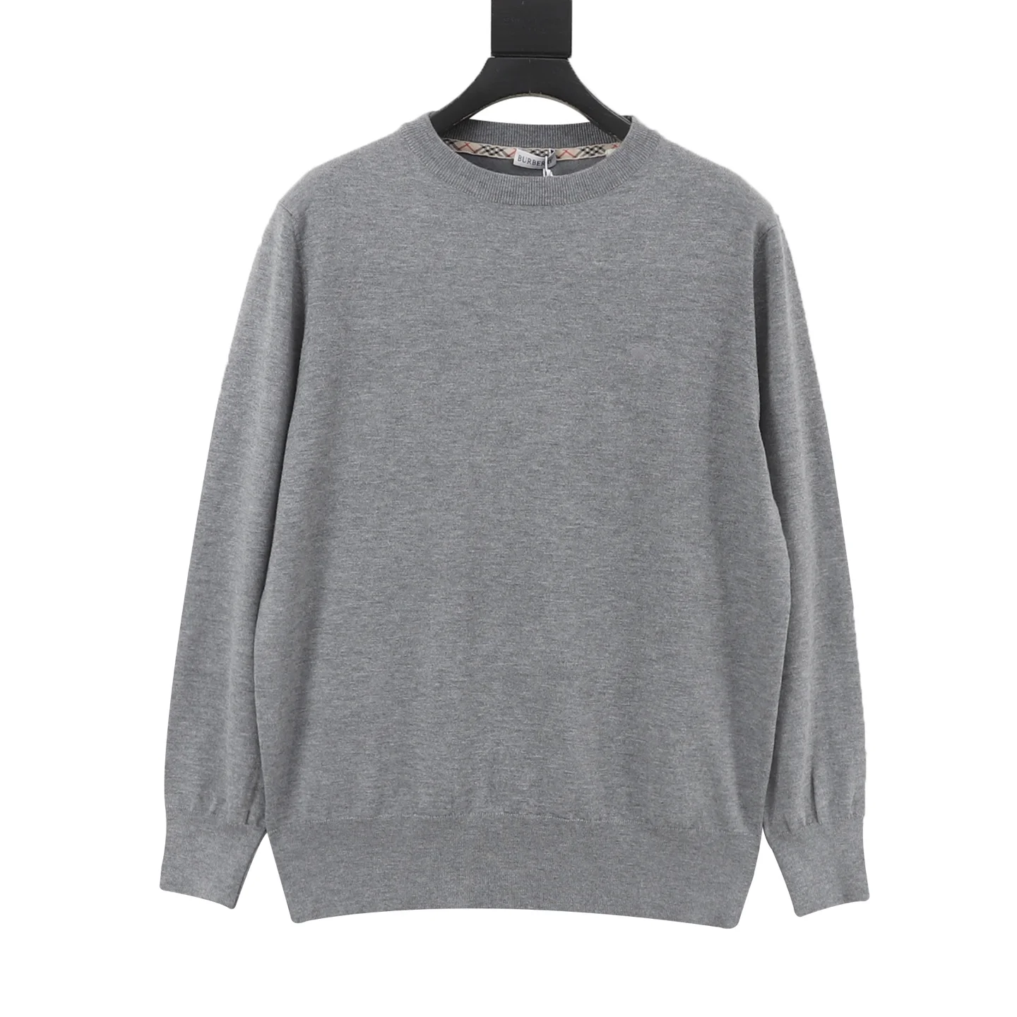 BURBERRY Sweaters Wool Cashmere Grey M-XXL B20202610040044