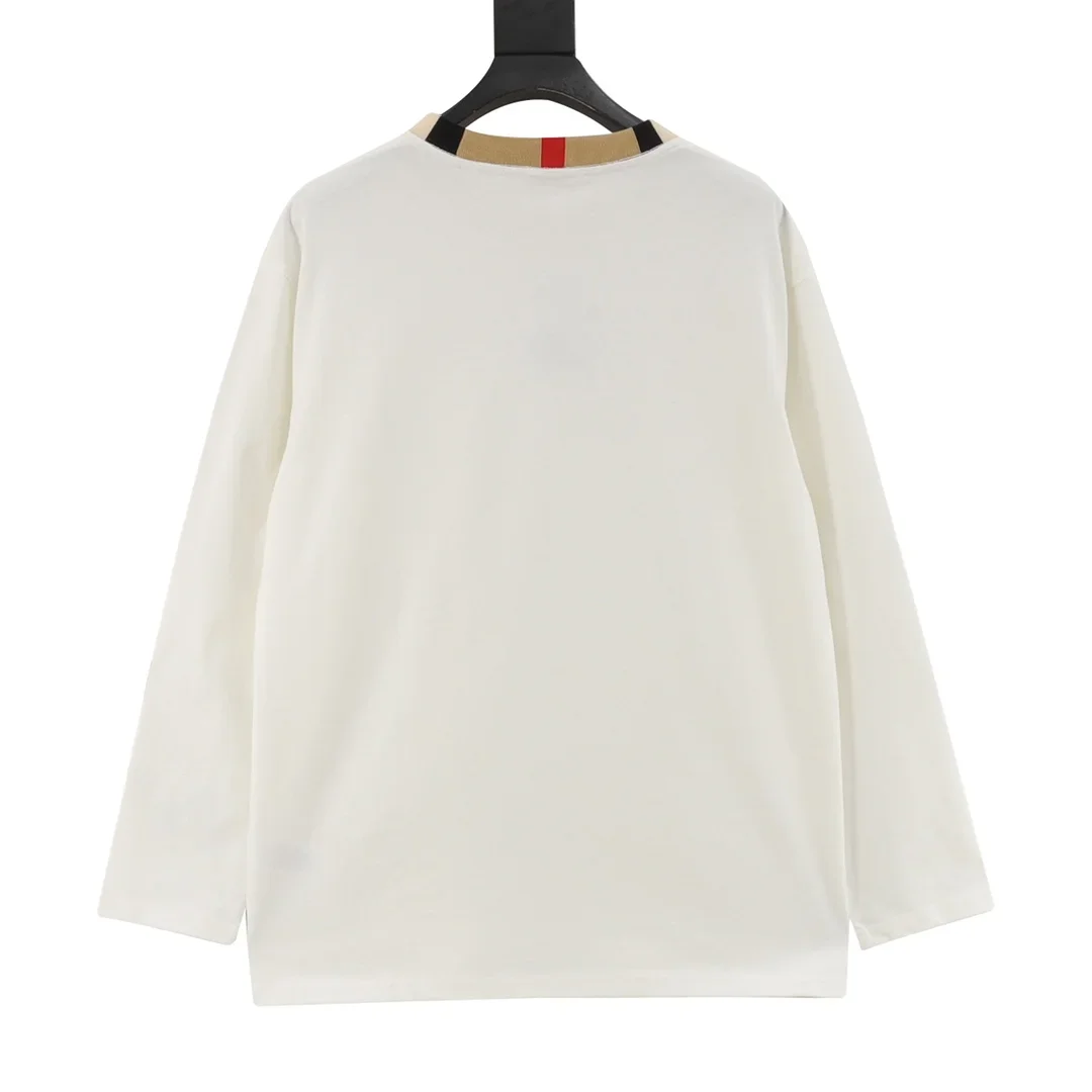 Alternative view of BURBERRY T-shirts White-Tan S-L A80202610040066