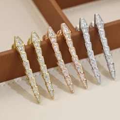 BVLGARI Earrings 18k Gold Plated One Size I510050081