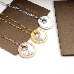 BVLGARI Necklaces Shell Stone One Size E010050067