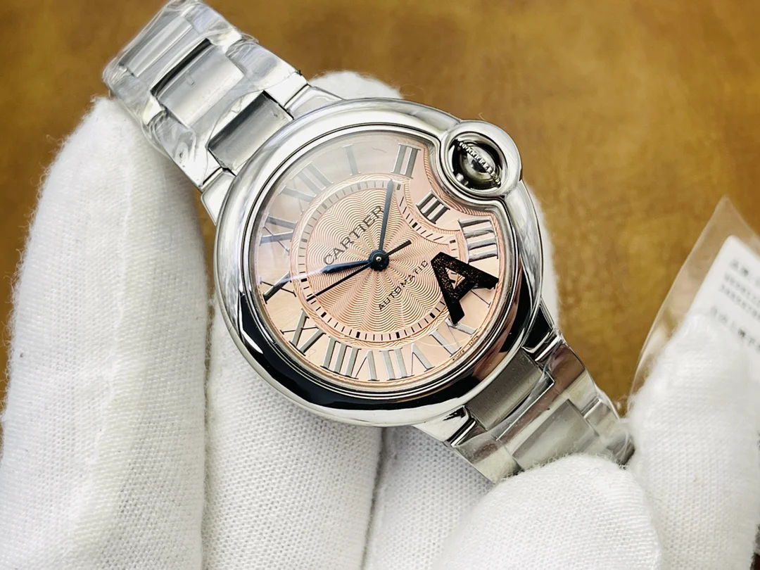 CARTIER Ballon Bleu Automatic 4 (Pink Dial) 0mm A10010070386