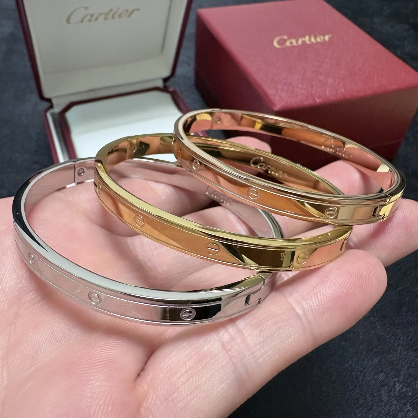 CARTIER Bracelets 18k Gold One Size E510050062