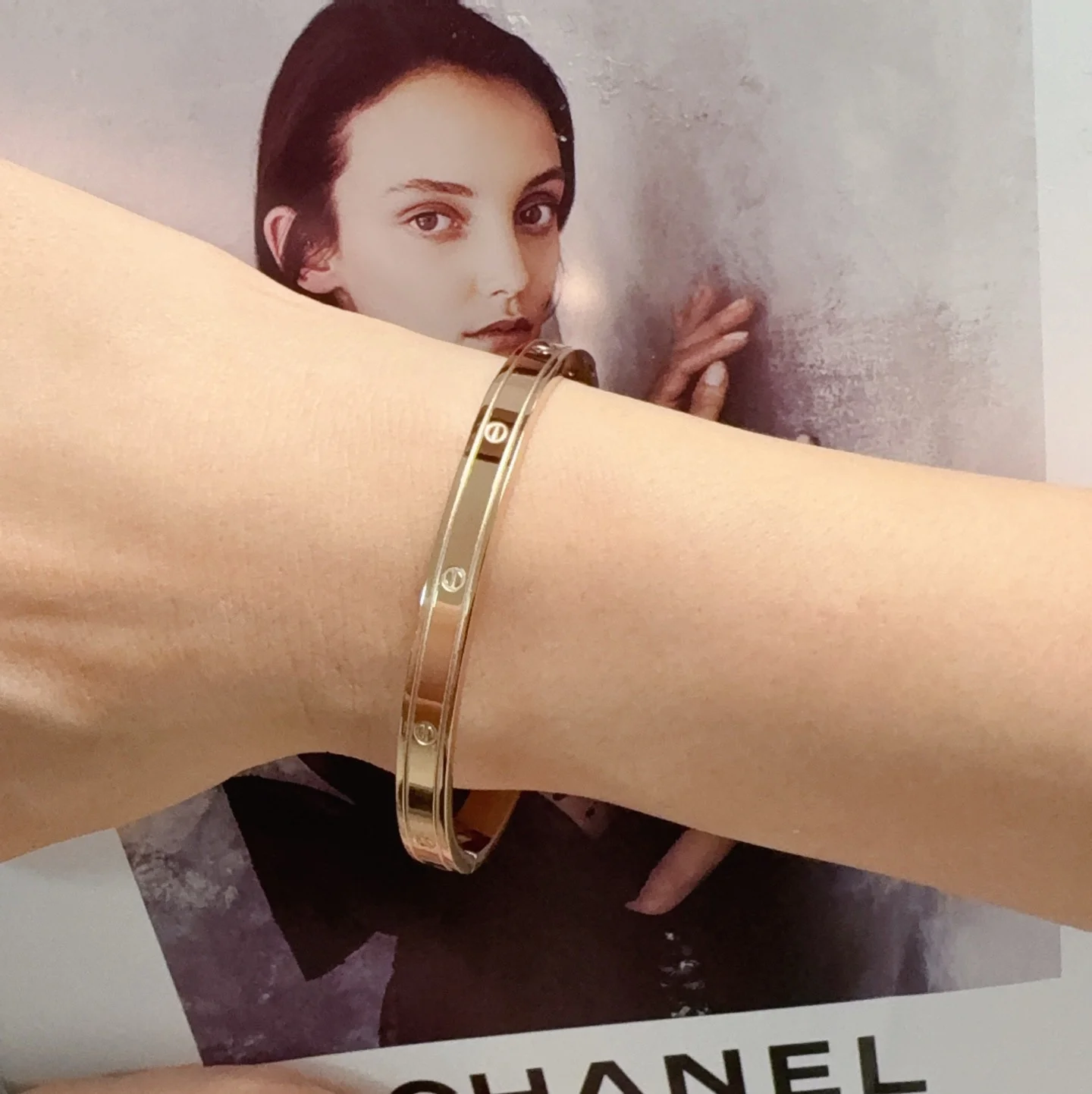 CARTIER Bracelets 18k Gold One Size E510050062 - Image 2