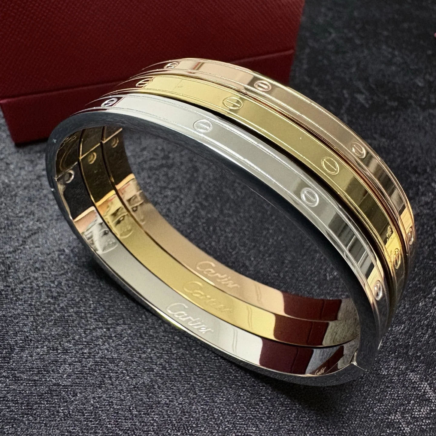 CARTIER Bracelets 18k Gold One Size E510050062 - Image 7