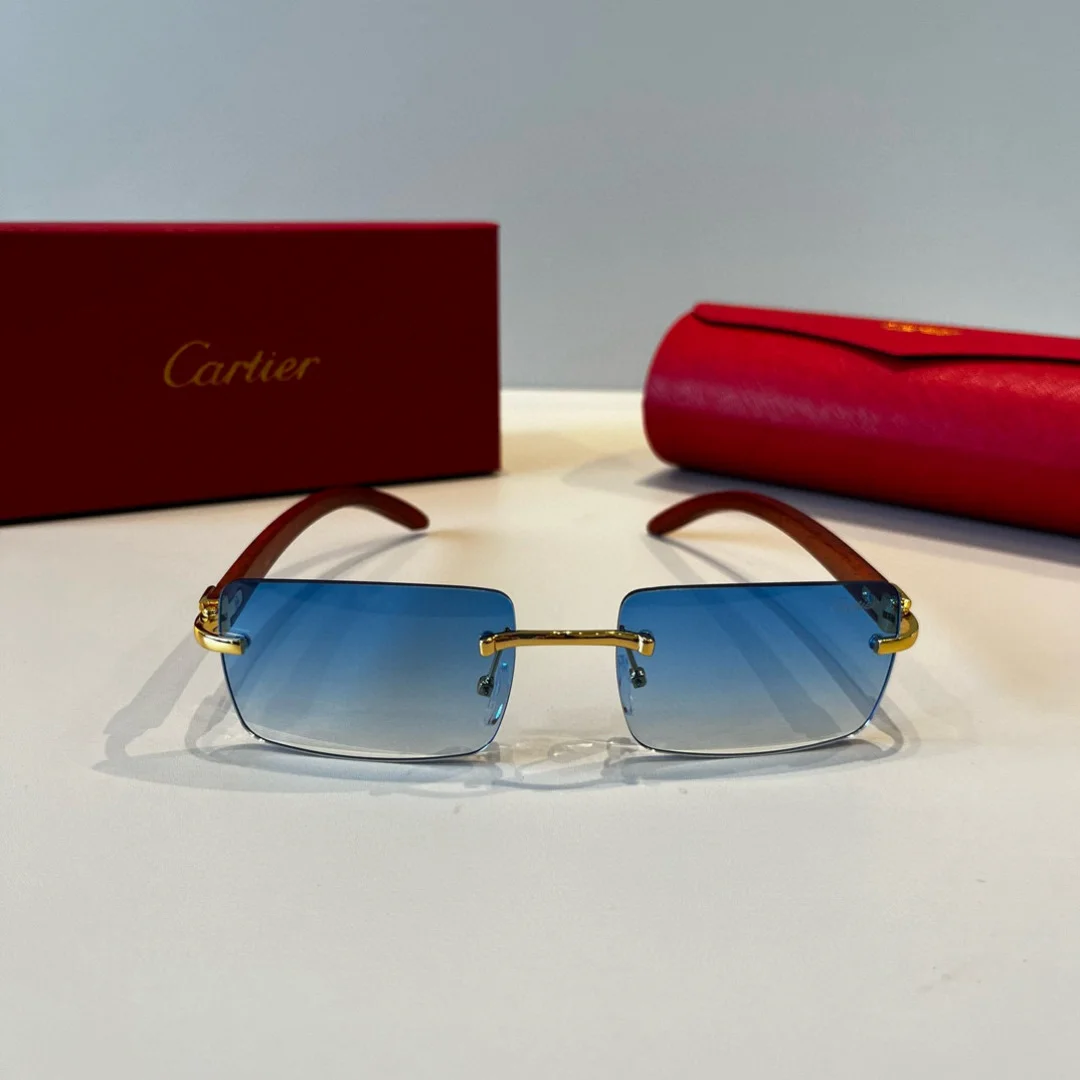 CARTIER Sunglasses Metal PC G510072200 - Image 2