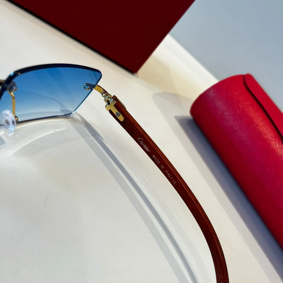 CARTIER Sunglasses Metal PC G510072200 - Image 4