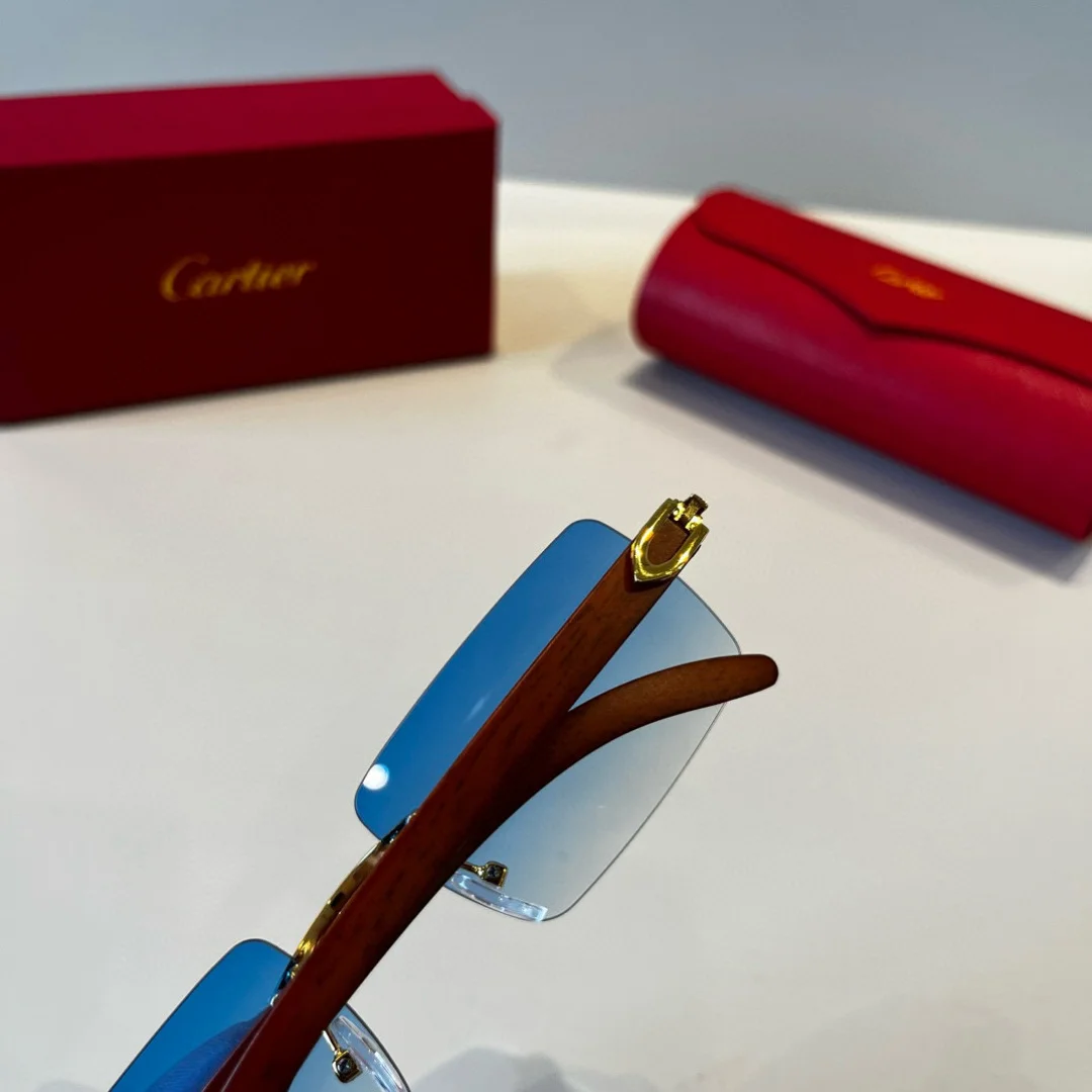 CARTIER Sunglasses Metal PC G510072200 - Image 6