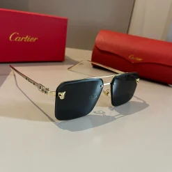 CARTIER Sunglasses Metal PC H010073680