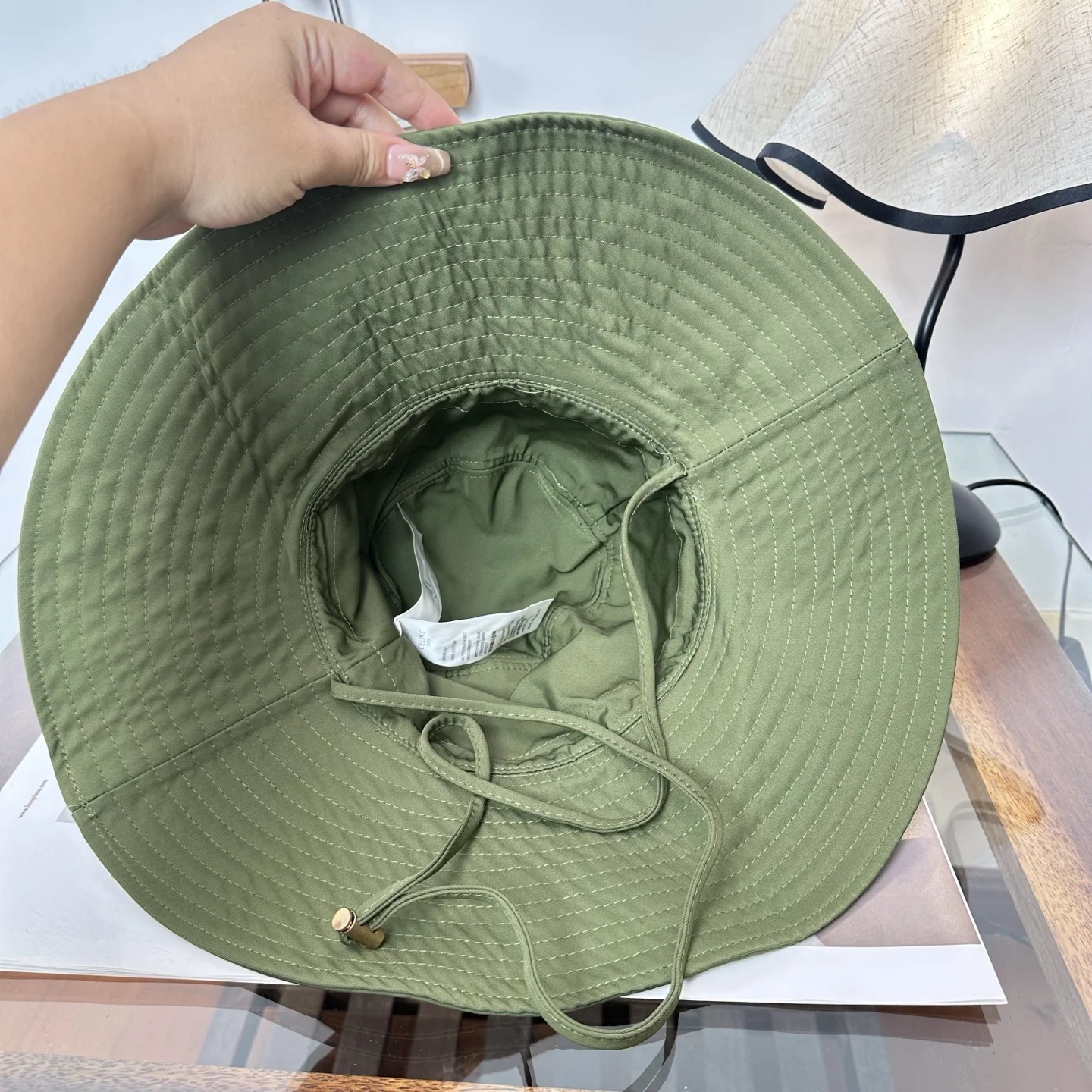 CELINE Hats Green-White E510072405 - Image 8