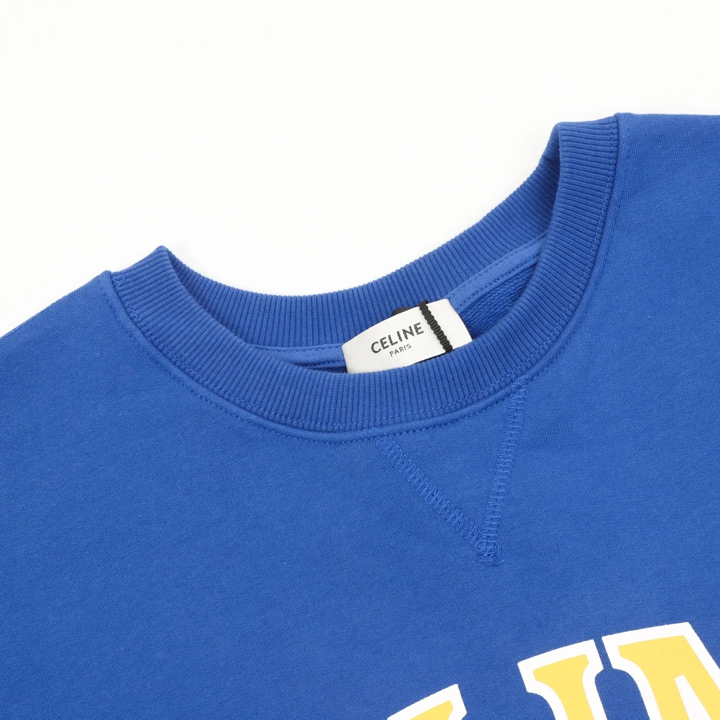 CELINE Sweaters Terry Cotton Blue-Yellow S-XL B30202610040069 - Image 3