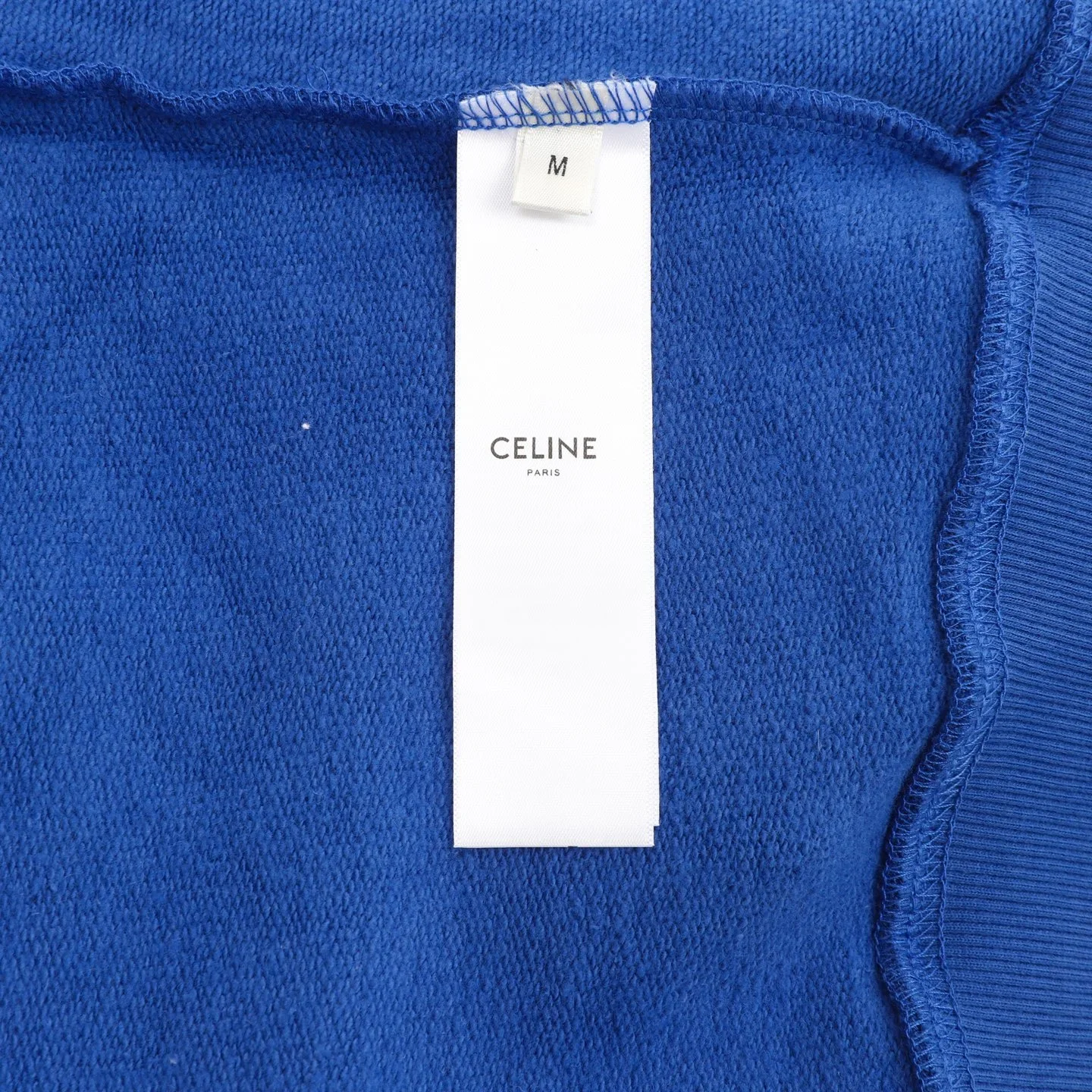 CELINE Sweaters Terry Cotton Blue-Yellow S-XL B30202610040069 - Image 9