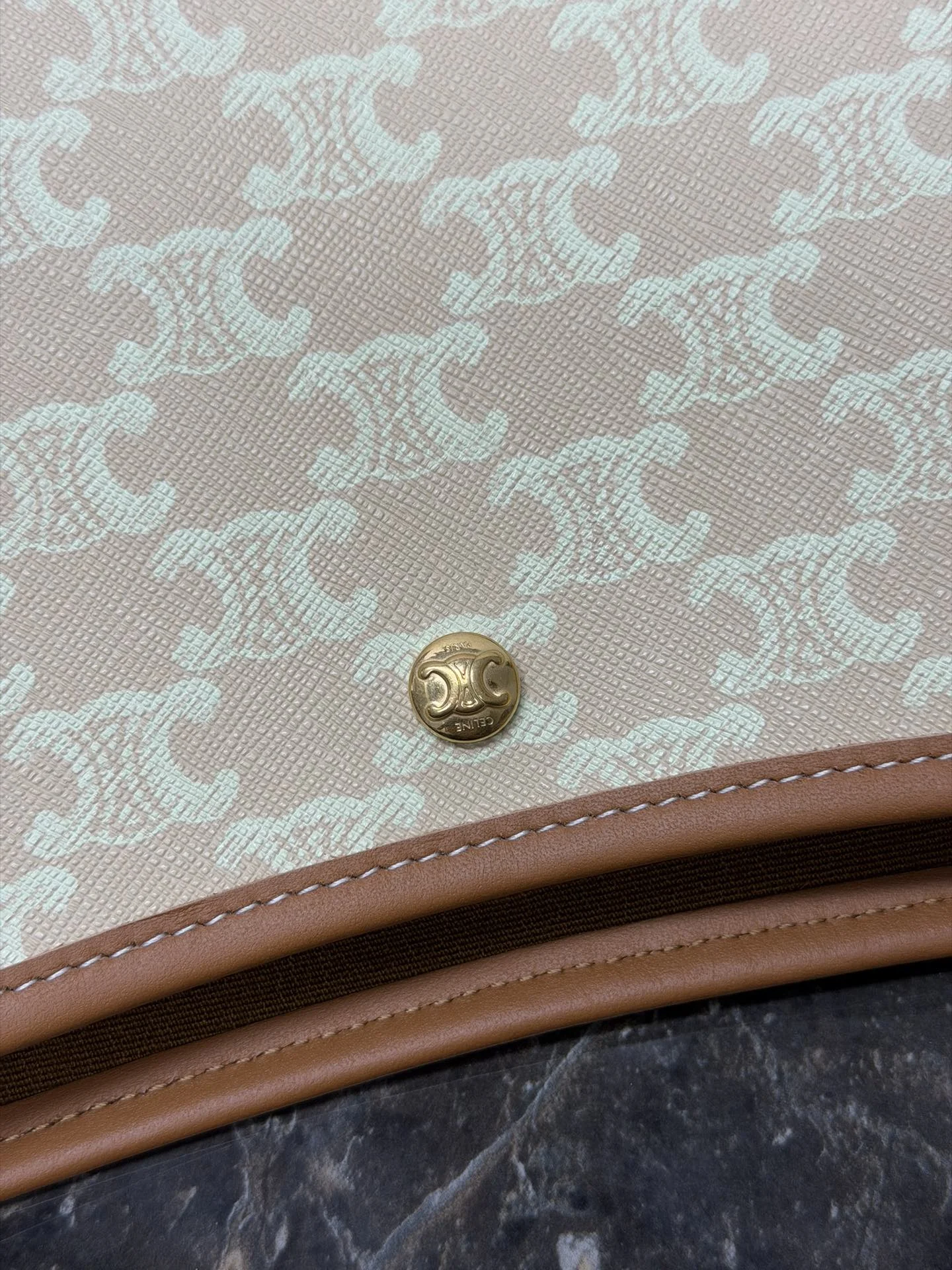 CELINE Totes Bags Beige-Brown 32.5X24.5X14CM F0010060048 - Image 3