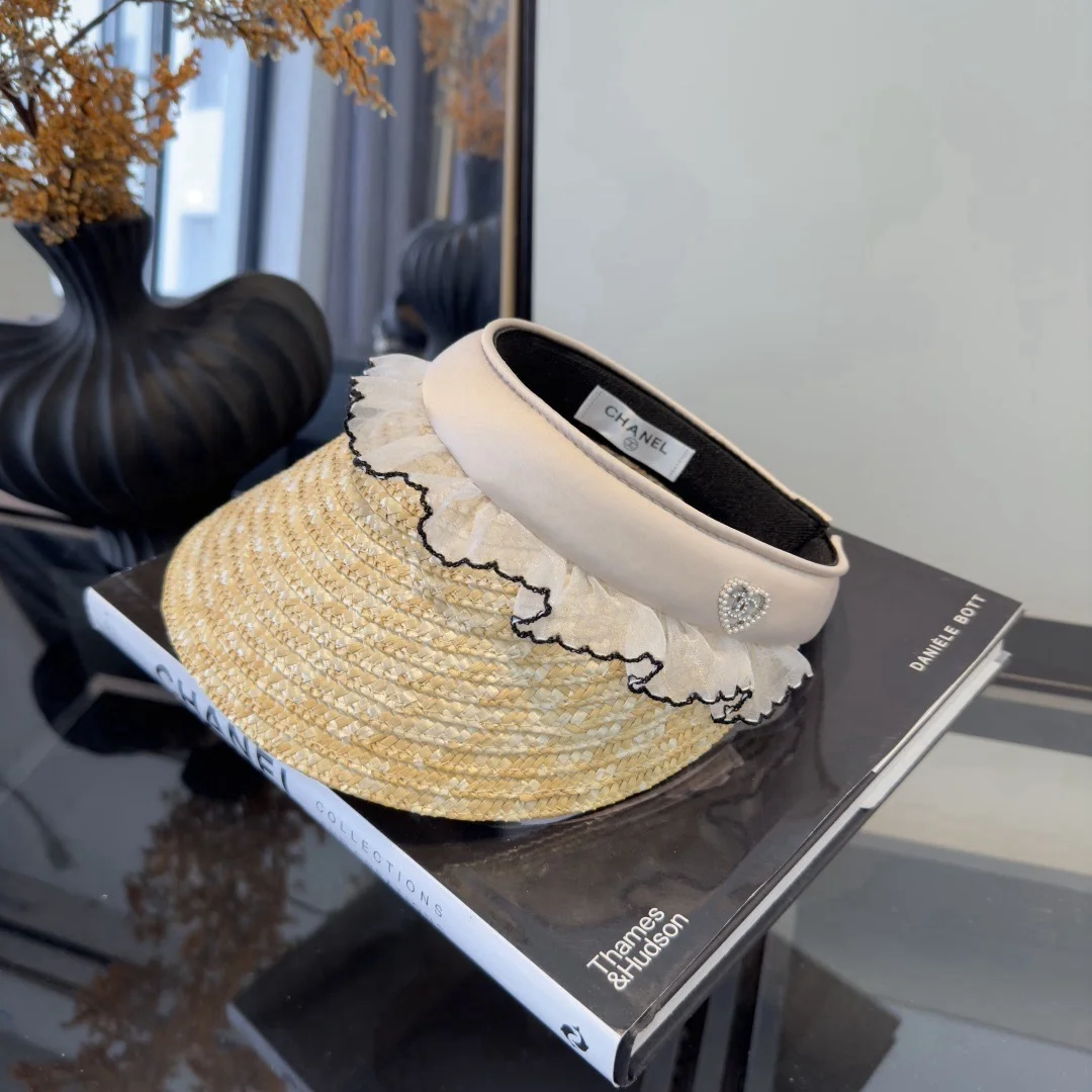 CHANEL Hats Straw Beige-Straw One Size F510073163 - Image 2