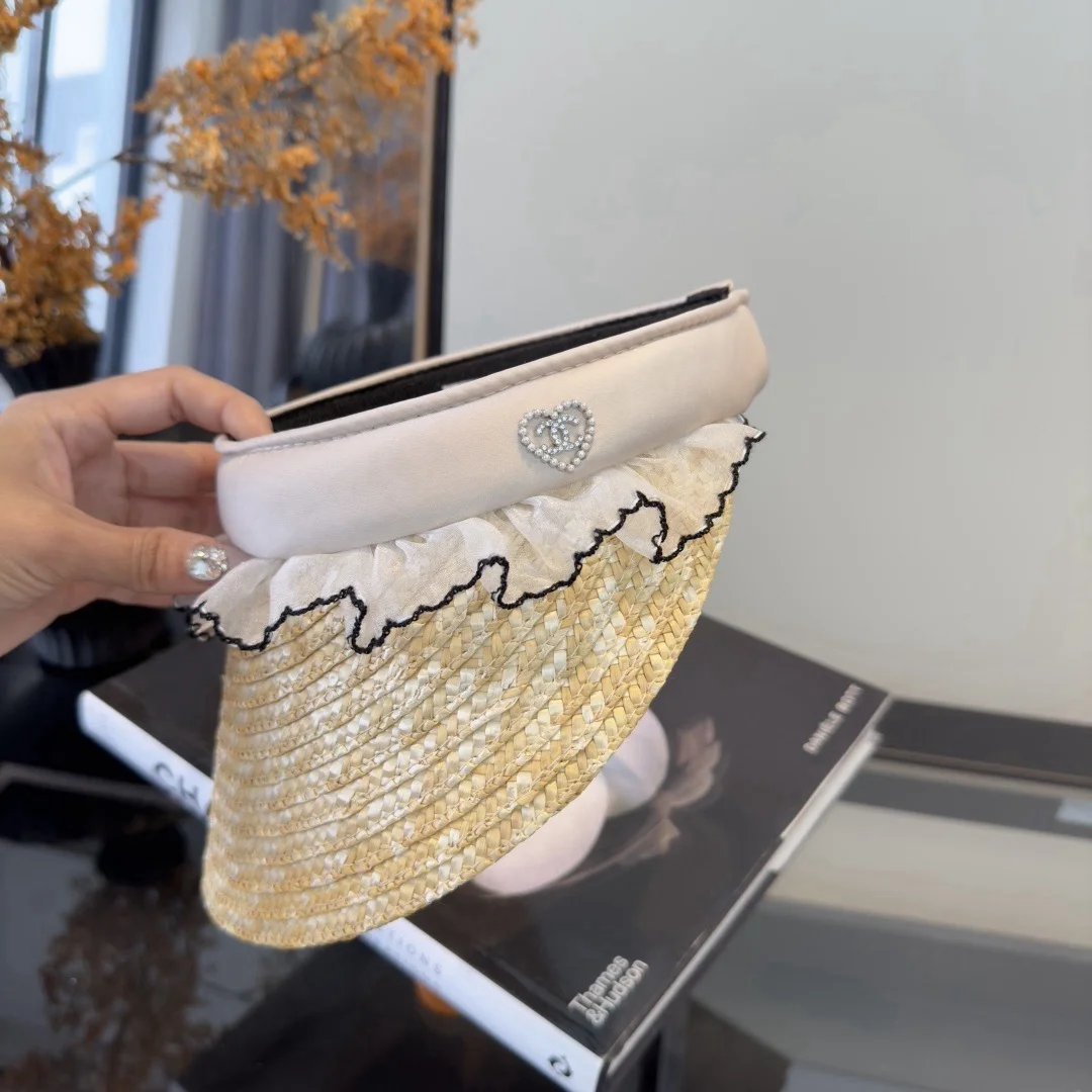 CHANEL Hats Straw Beige-Straw One Size F510073163 - Image 3