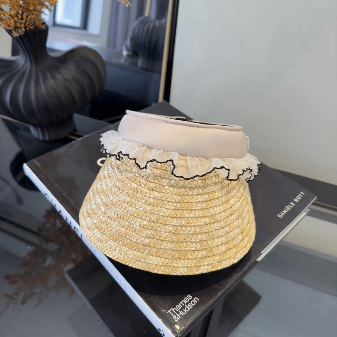 CHANEL Hats Straw Beige-Straw One Size F510073163 - Image 6
