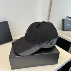 Alternative view of CHROME HEARTS Caps Black-Silver D510072072