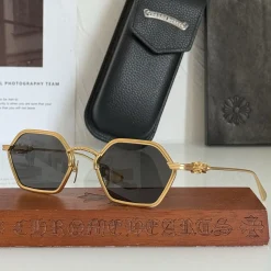 Alternative view of CHROME HEARTS Sunglasses Metal A6010071591