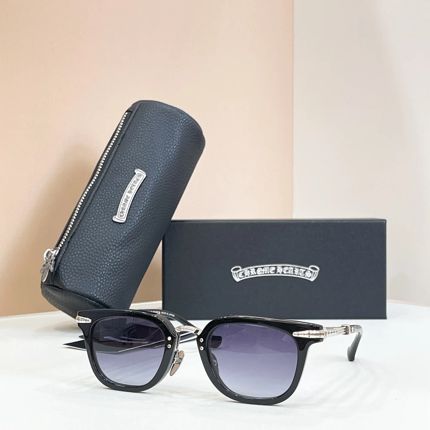 CHROME HEARTS Sunglasses Titanium A8510071032 - Image 7