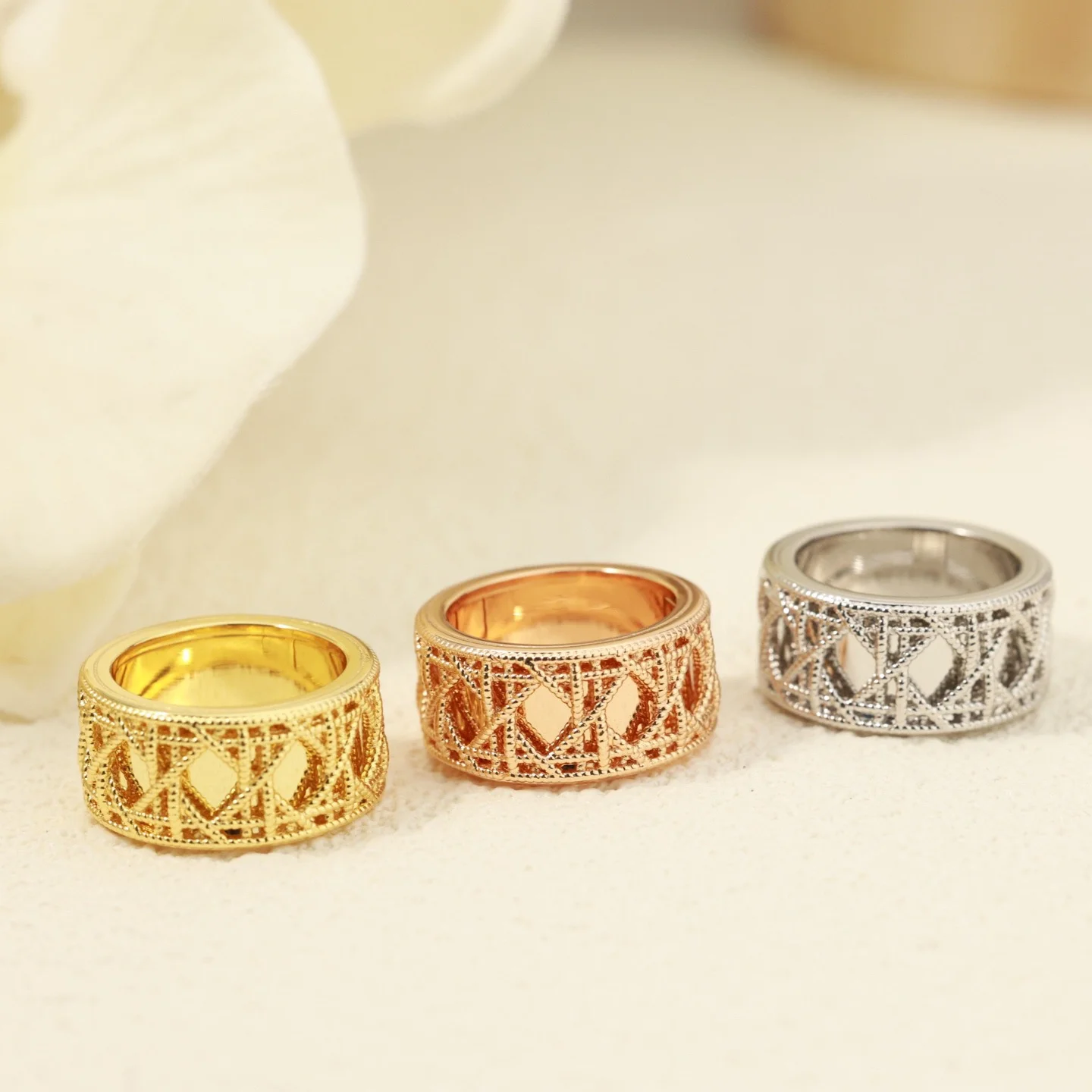 DIOR Rings Copper 6-8 I510050083 - Image 2