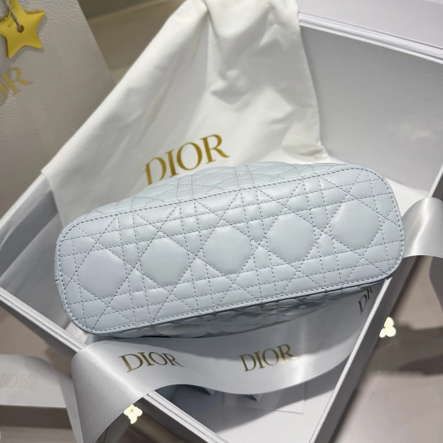 DIOR Shoulder Bags Light Blue-Silver 22.5X14X7.5CM I0010060275 - Image 7
