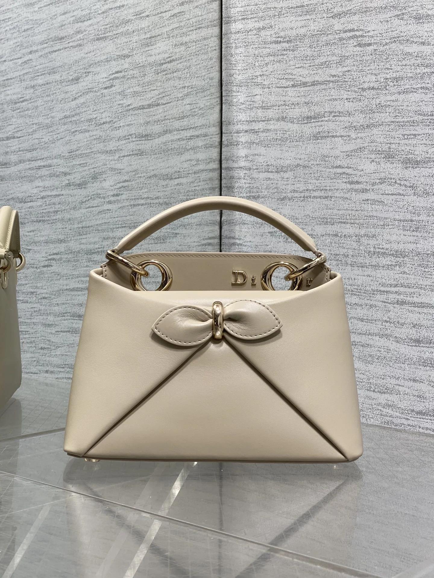 DIOR Top Handle Bags Beige-Gold 21.5X7.5X15CM G6010061100 - Image 2