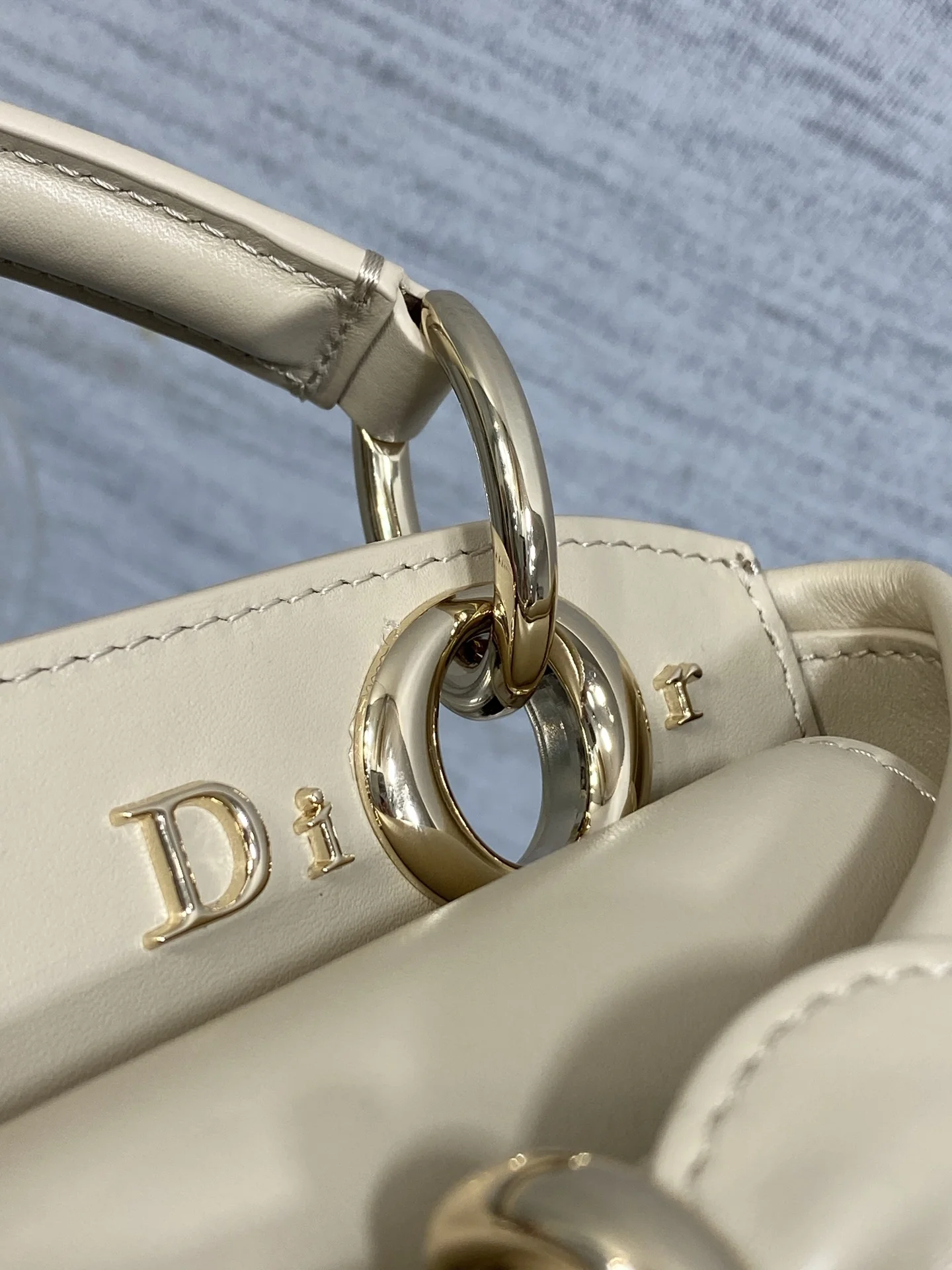 DIOR Top Handle Bags Beige-Gold 21.5X7.5X15CM G6010061100 - Image 4