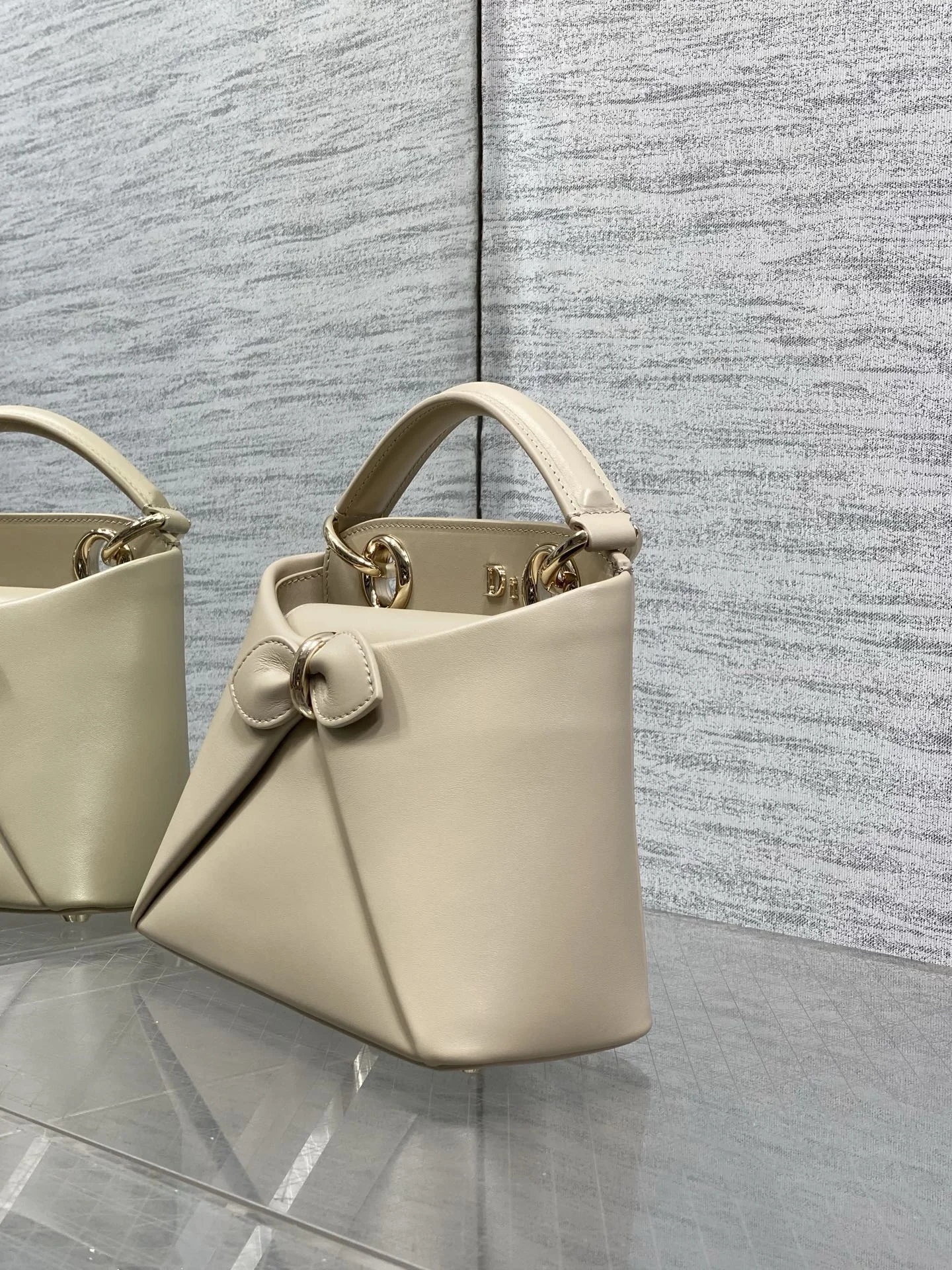 DIOR Top Handle Bags Beige-Gold 21.5X7.5X15CM G6010061100 - Image 6